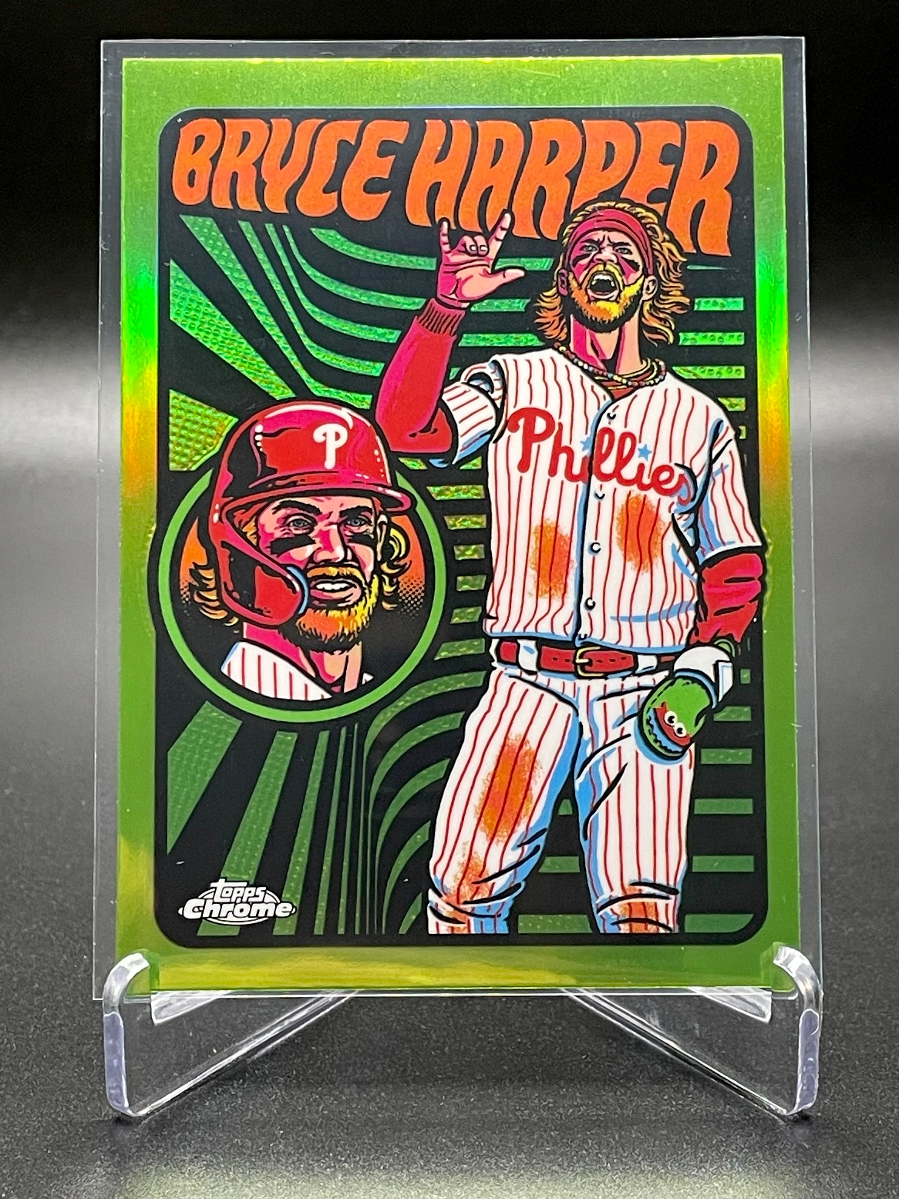Bryce Harper - 2024 Topps Chrome - Ultra Violet All-Stars SSP