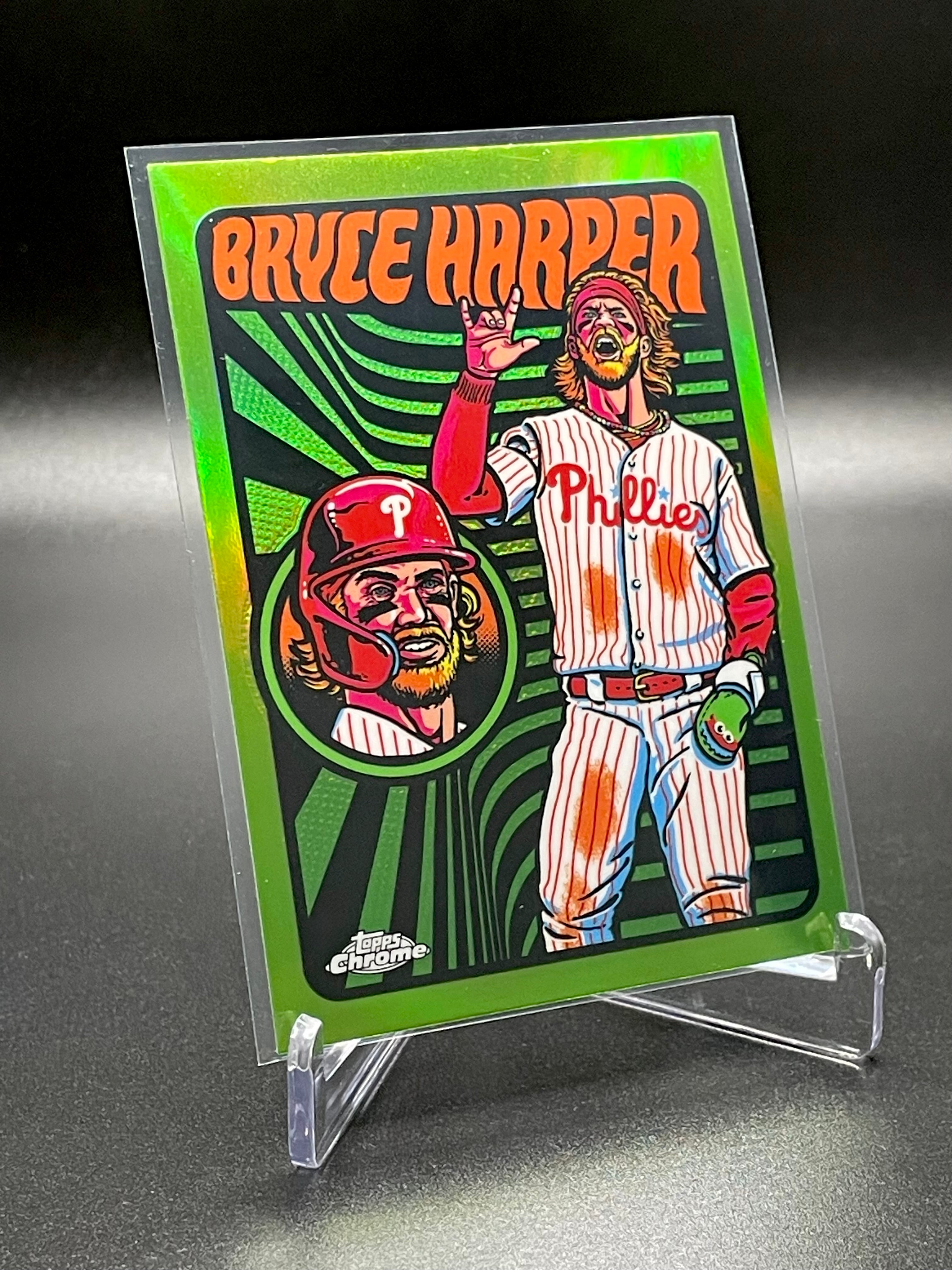 Bryce Harper - 2024 Topps Chrome - Ultra Violet All-Stars SSP