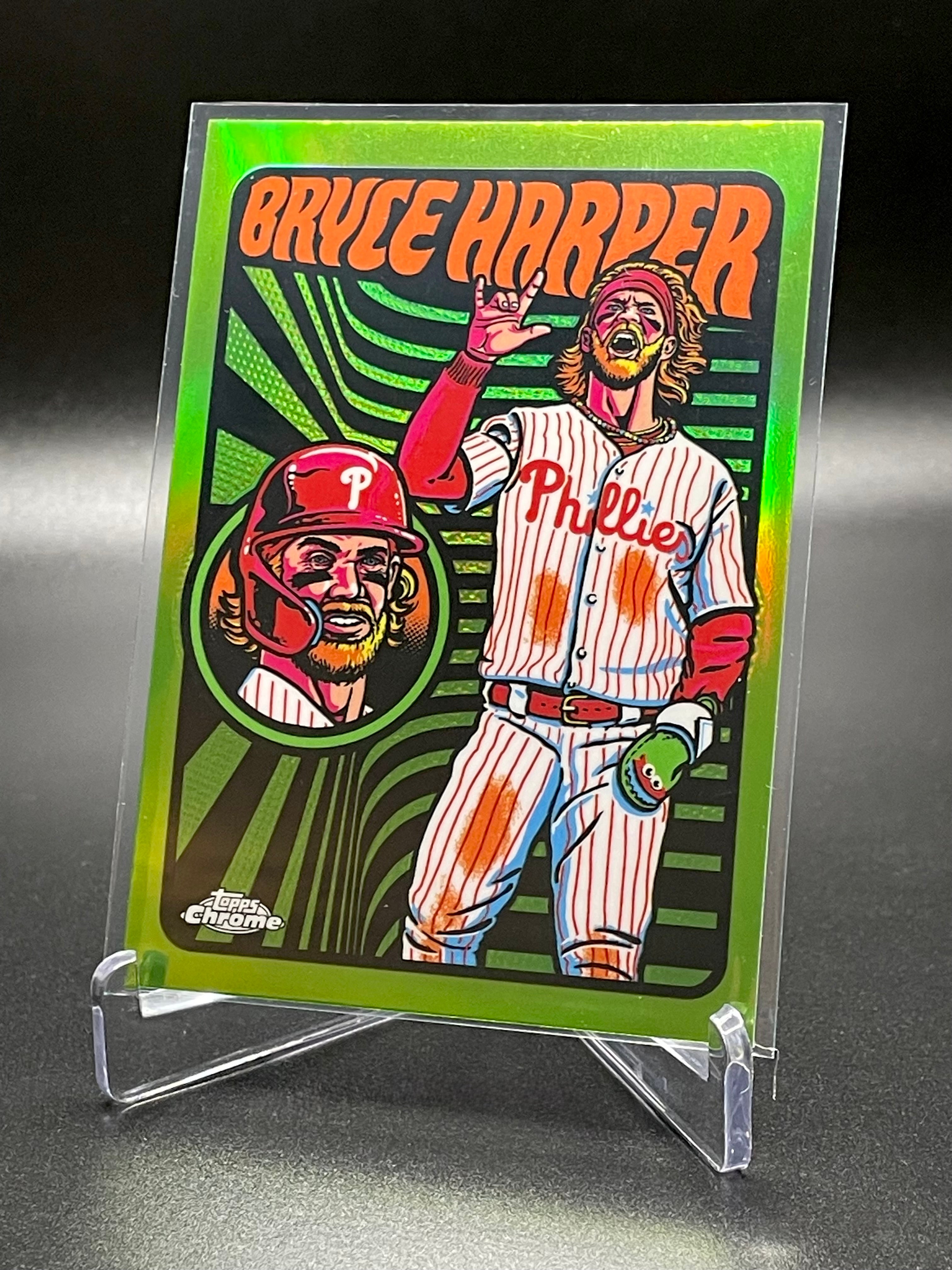 Bryce Harper - 2024 Topps Chrome - Ultra Violet All-Stars SSP