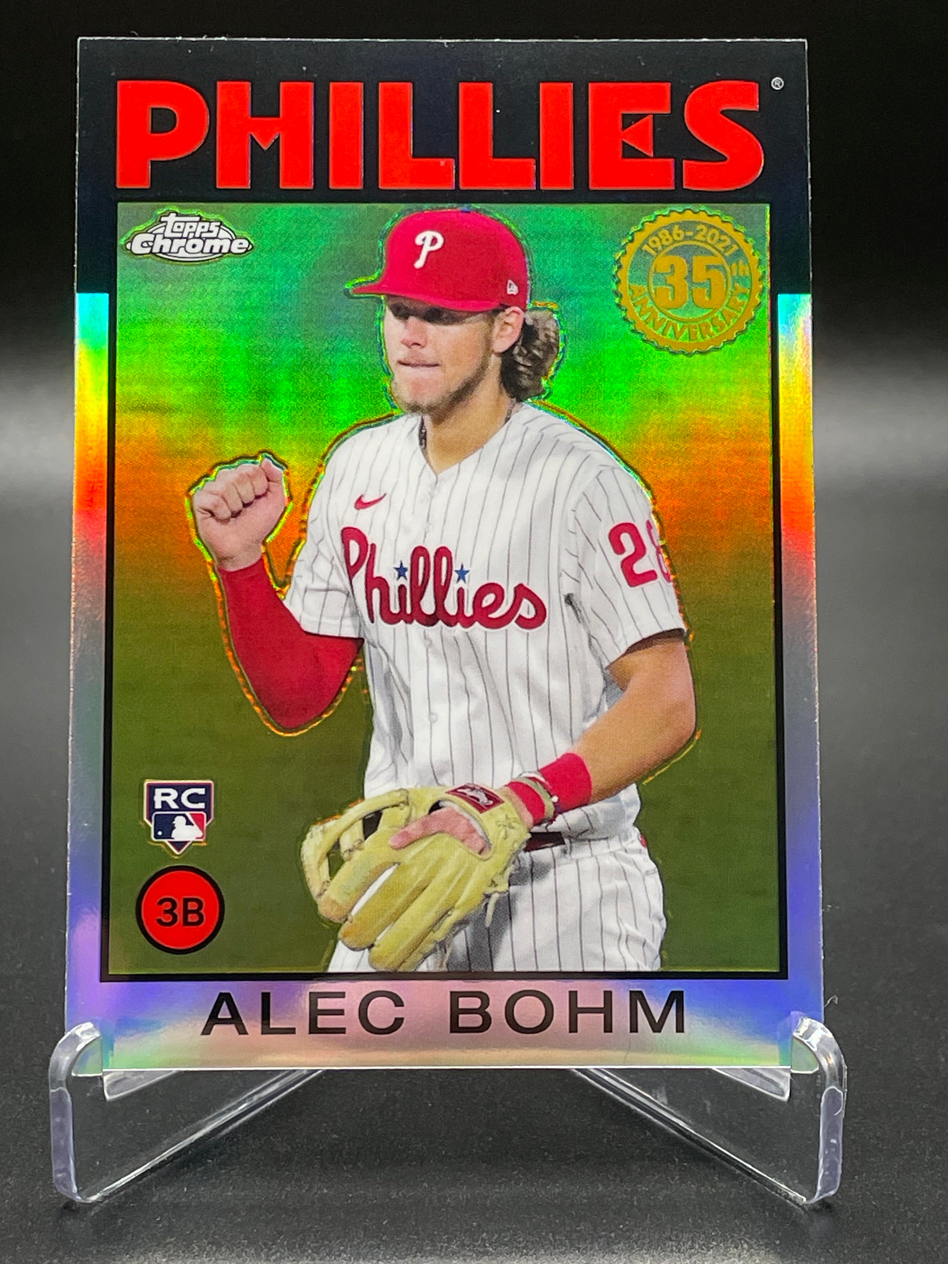Alec Bohm - 2021 Topps Chrome  - 35th Anniversary 1986