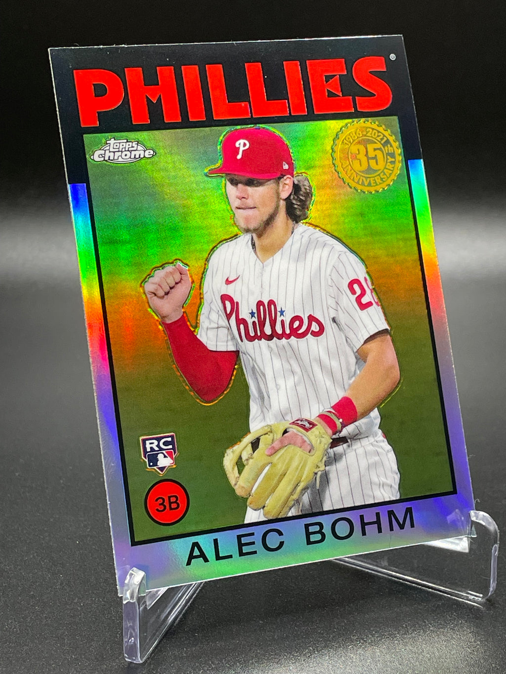 Alec Bohm - 2021 Topps Chrome  - 35th Anniversary 1986