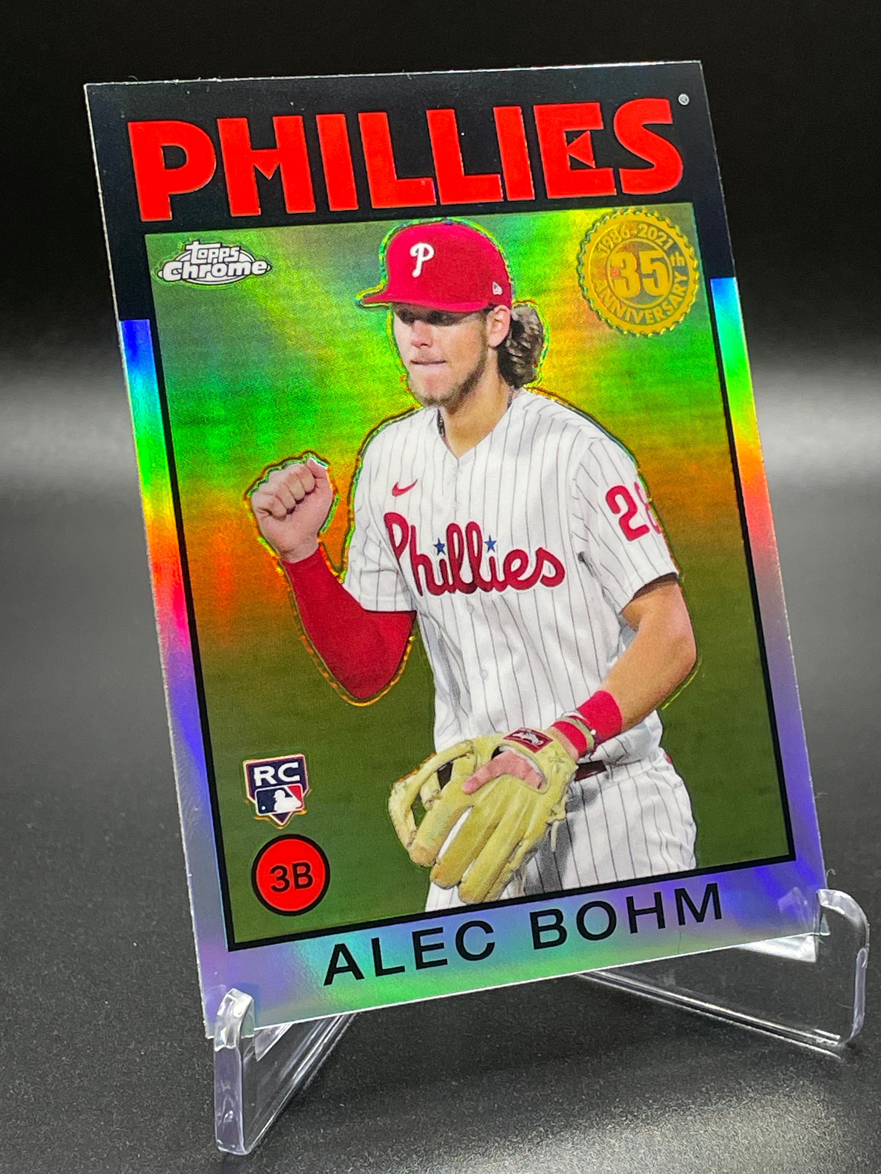 Alec Bohm - 2021 Topps Chrome  - 35th Anniversary 1986