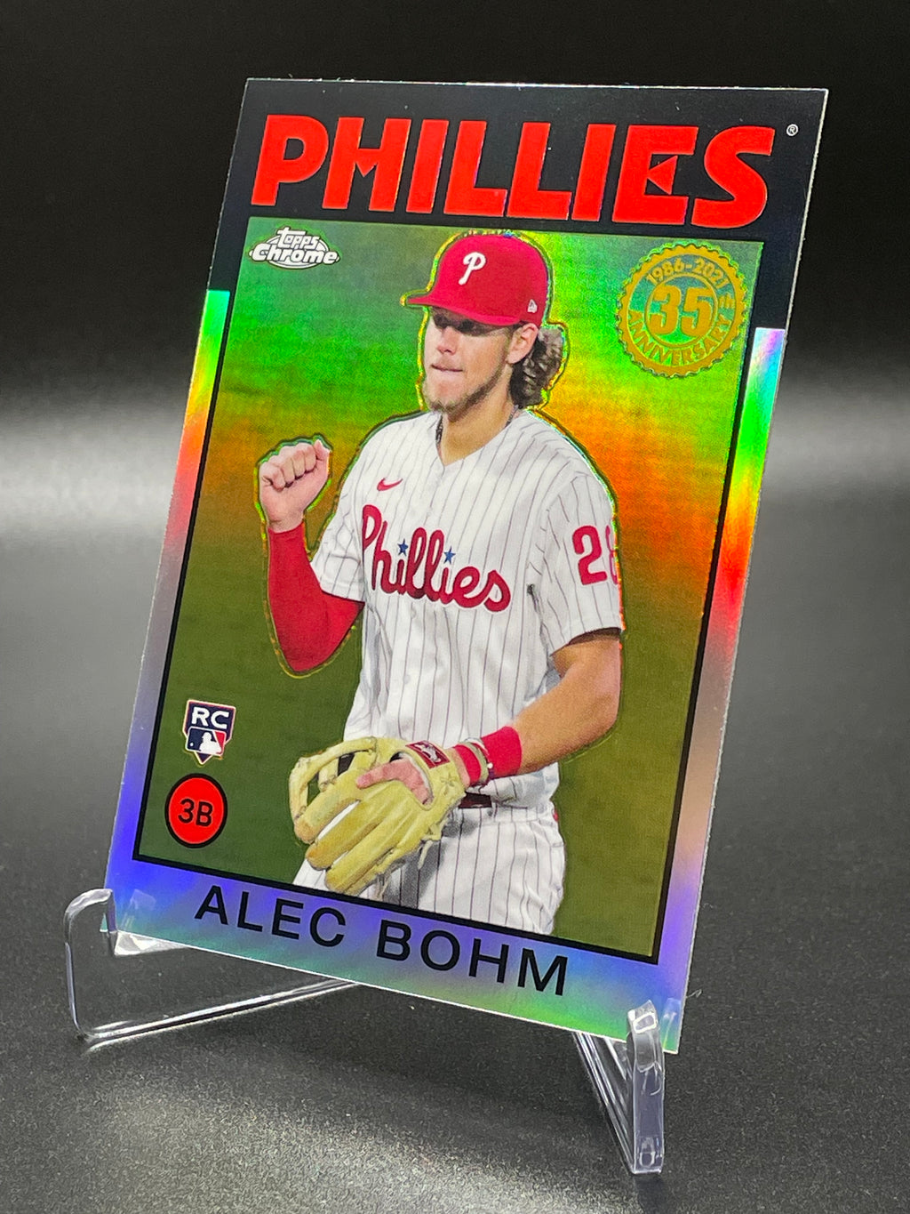 Alec Bohm - 2021 Topps Chrome  - 35th Anniversary 1986