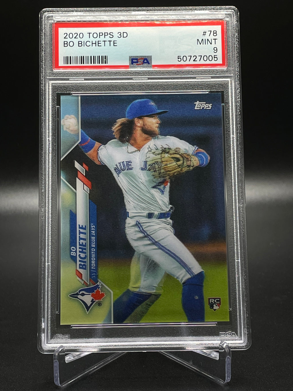 Bo Bichette - 2020 Topps 3D variation - PSA 9