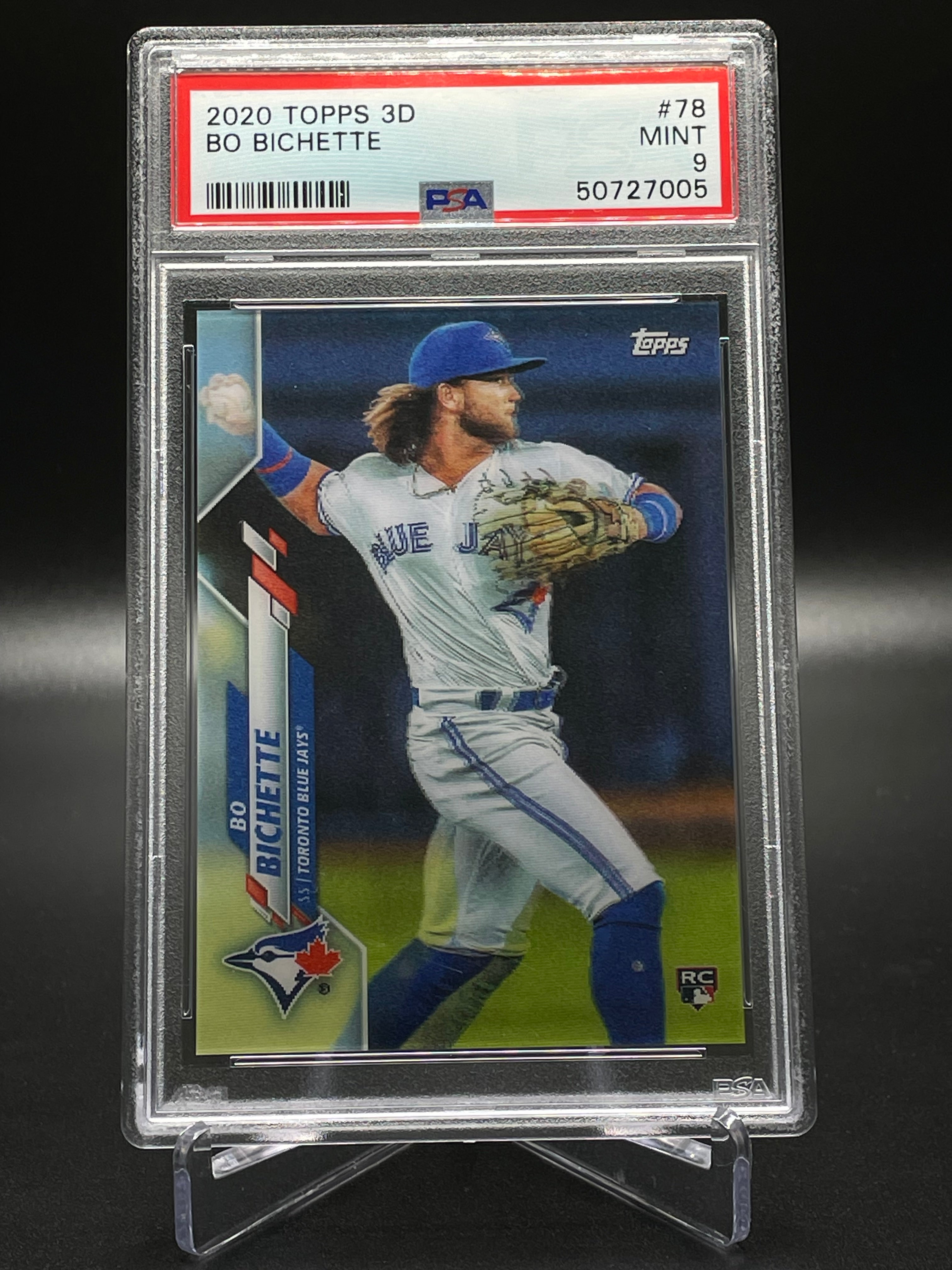 Bo Bichette - 2020 Topps 3D variation - PSA 9