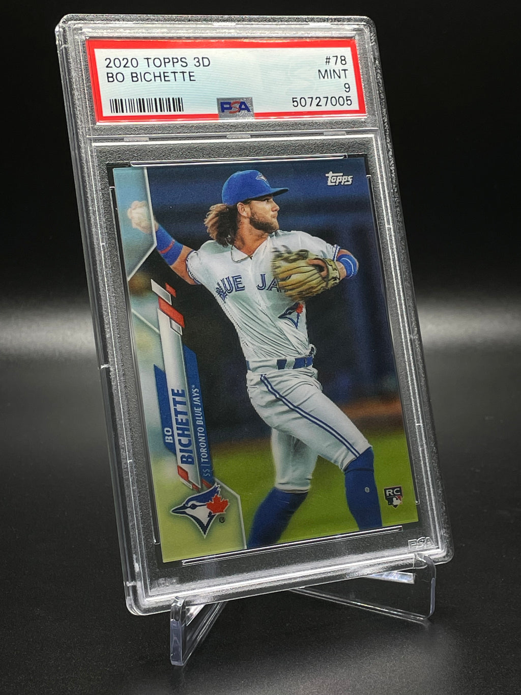 Bo Bichette - 2020 Topps 3D variation - PSA 9