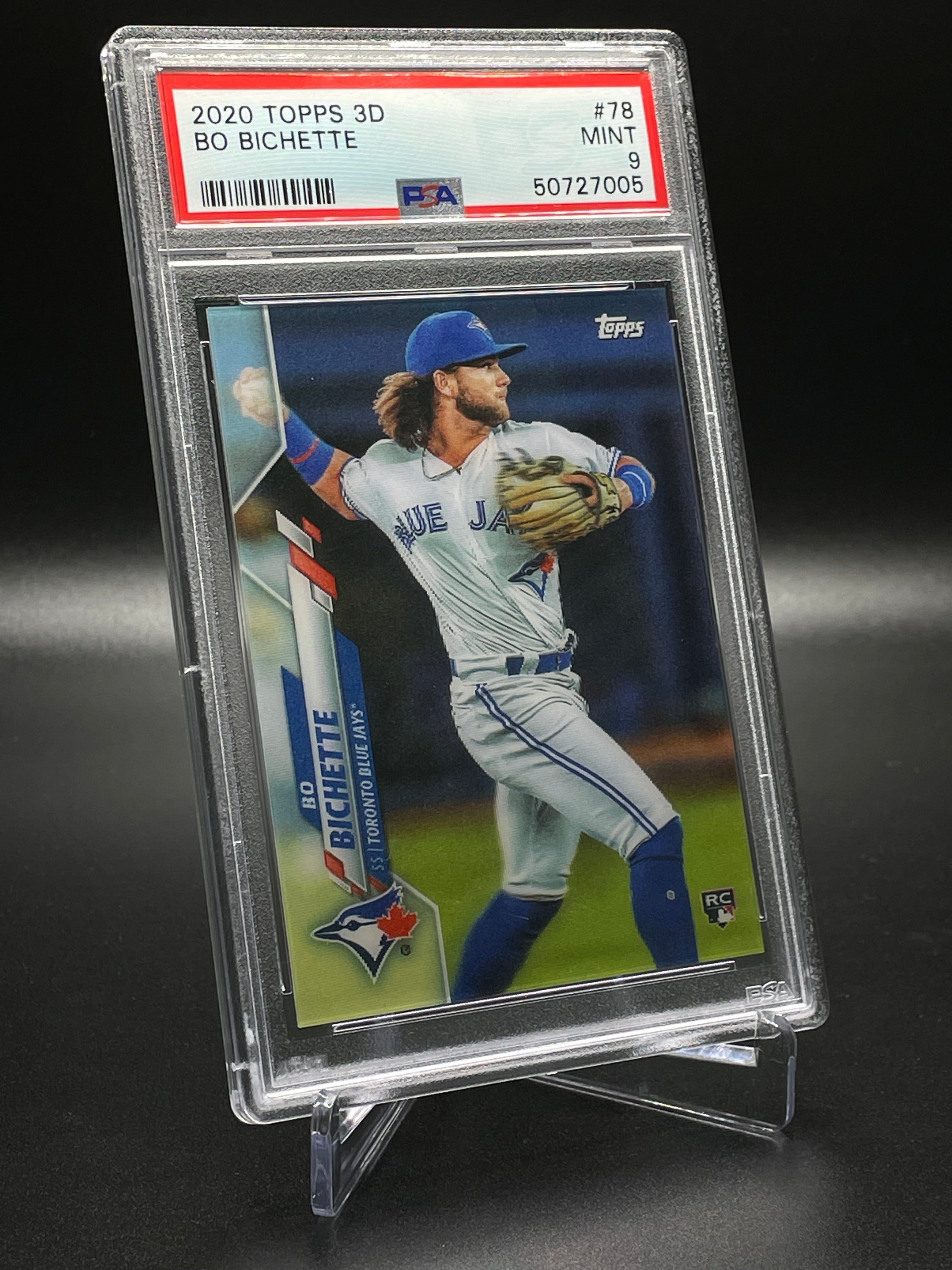 Bo Bichette - 2020 Topps 3D variation - PSA 9