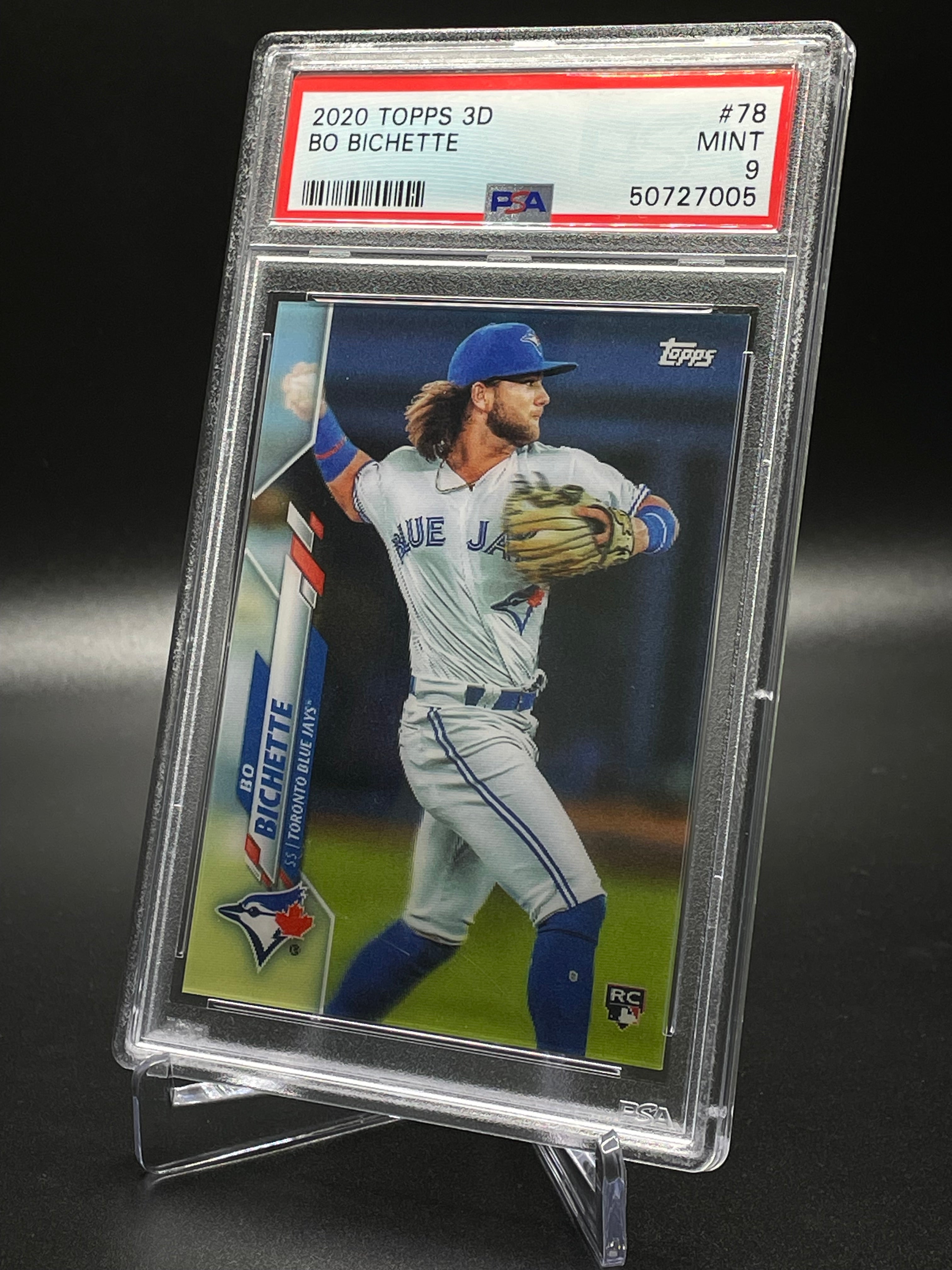 Bo Bichette - 2020 Topps 3D variation - PSA 9